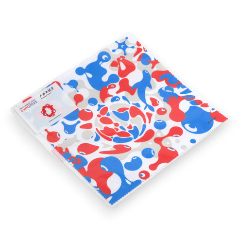 大阪・関西万博メガネ拭き リサイクルポリエステル使用のエコ商品 MY5150CS